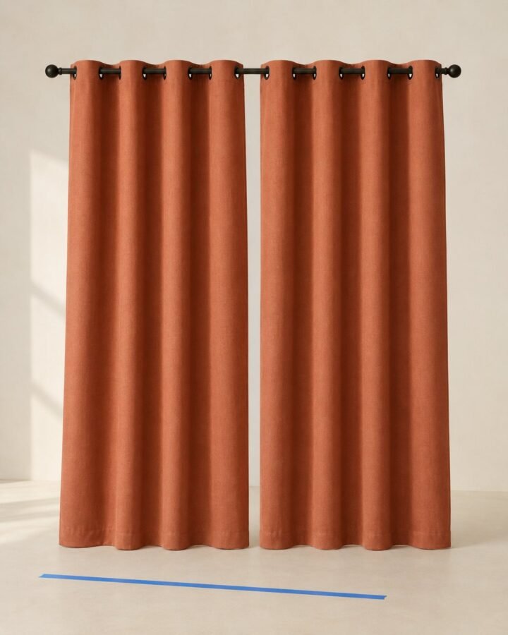 Blackout Curtain Pair · Clay