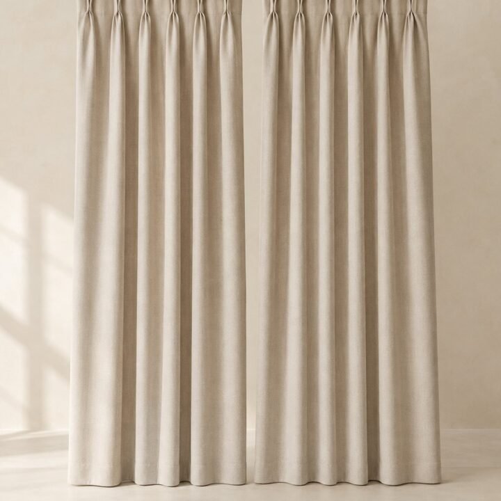 Blackout Curtain Pair · Plaster