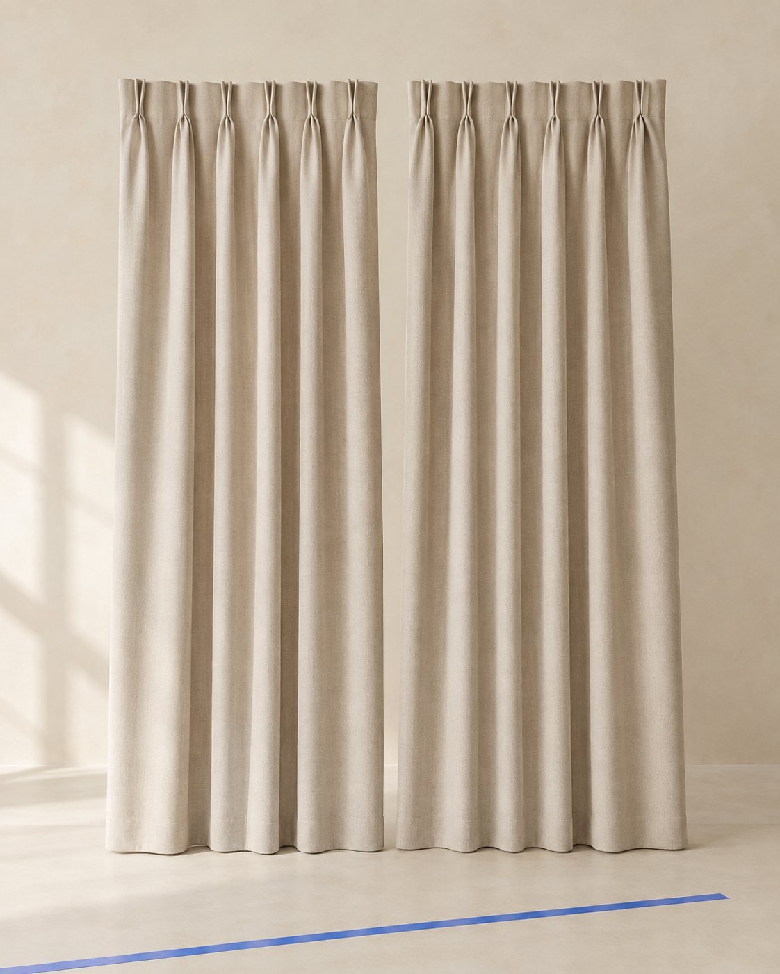 Blackout Curtain Pair · Plaster