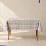 Check Cotton Tablecloth
