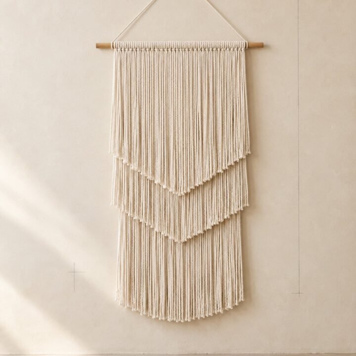 Cotton Fringe Wall Hanging