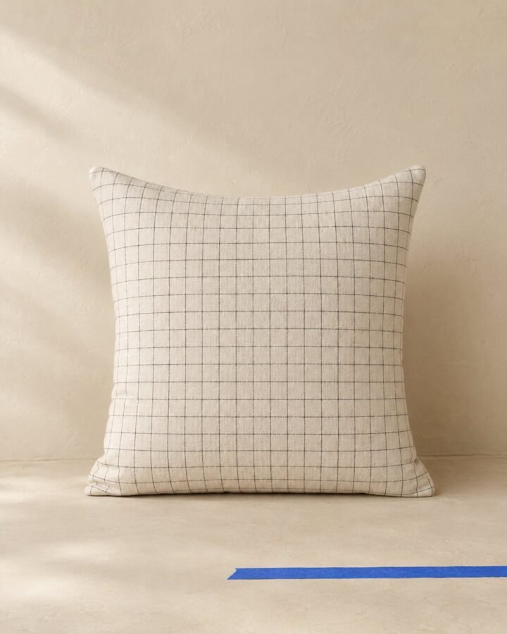 Grid Plan Cushion Cover