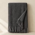 Herringbone Acrylic Throw