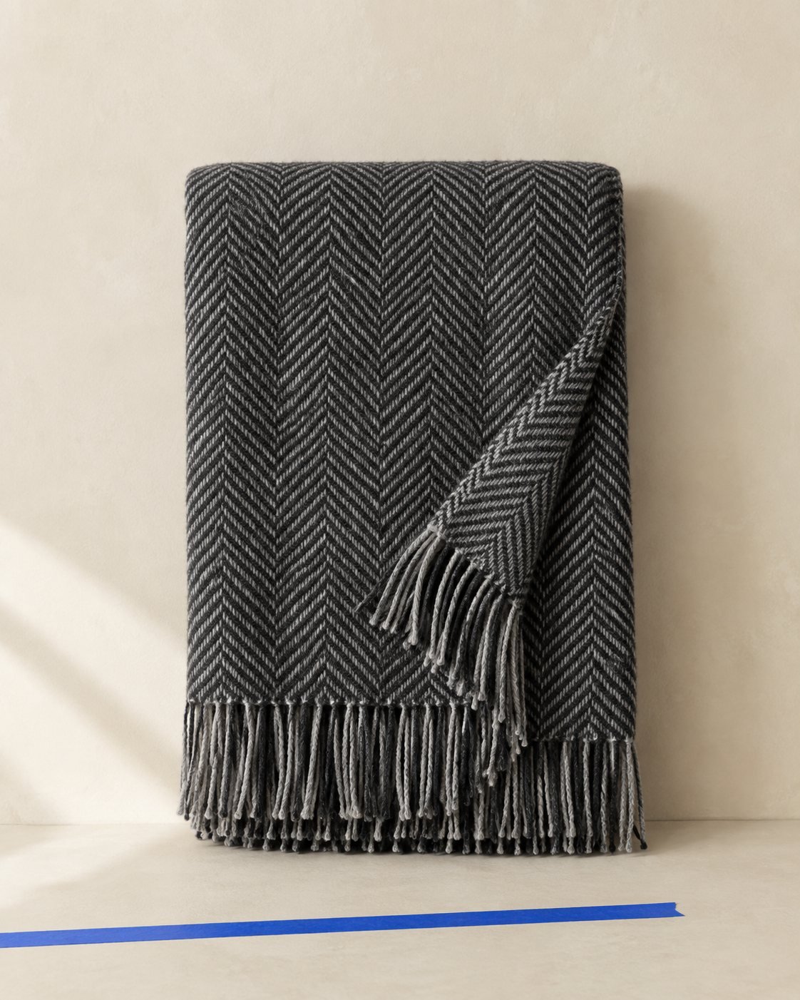 Herringbone Acrylic Throw