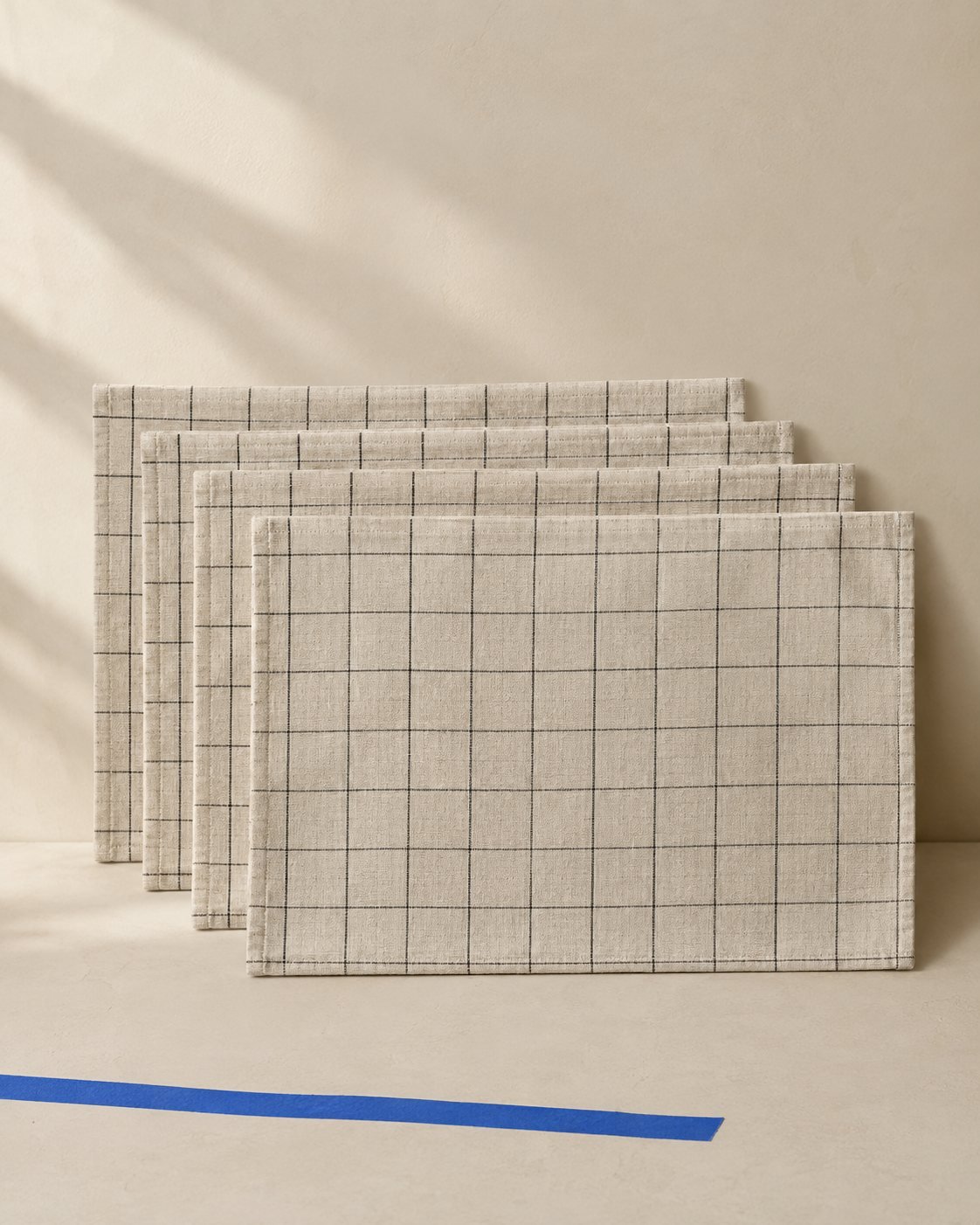 Set of 4 Grid Placemats