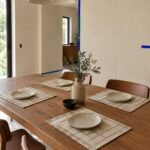 Set of 4 Grid Placemats — shown in use