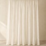 Tall Window Voile Panel