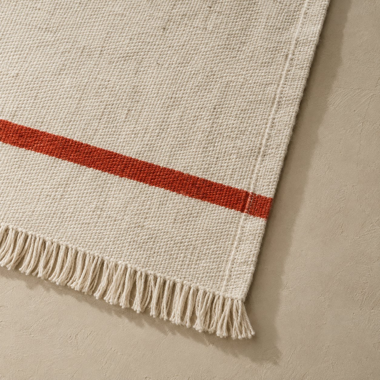 Vermilion Line Tapestry — fabric detail