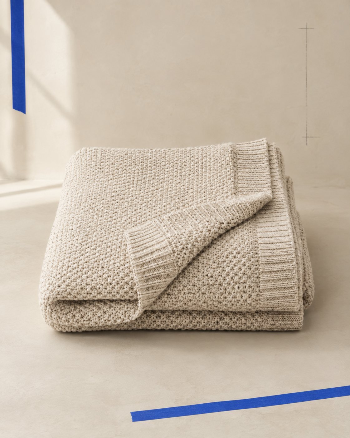 Walk-Through Knit Throw